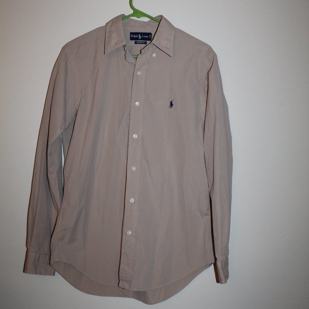 Ralph Lauren Men's Long Sleeve Classic Fit Size Sm